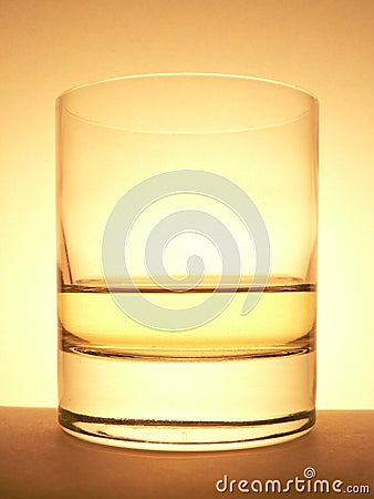 Whisky glass Stock Photo