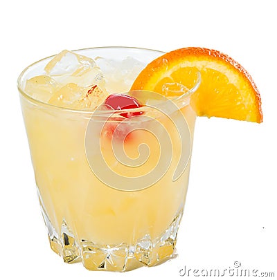 Whisky sour Stock Photo