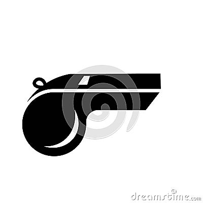 Whistle Icon Vector Vector Illustration