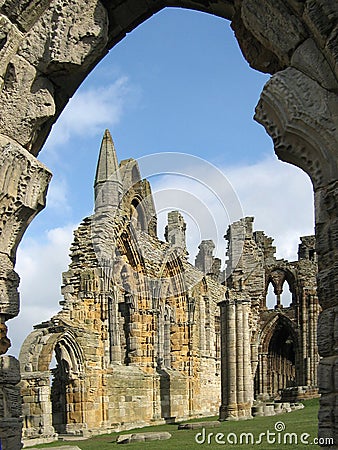 Whitby Abbey Stock Photo