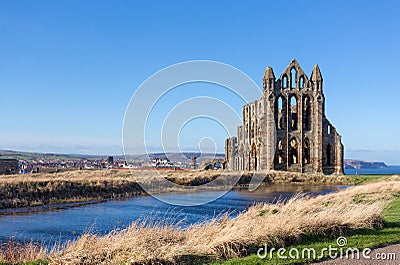 Whitby Abbey Stock Photo