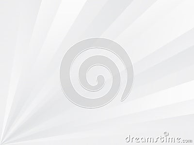 White abstract background with gray rays beaming from left bottom corner texture. Grey polygonal triangular pattern, in vector. S Vector Illustration