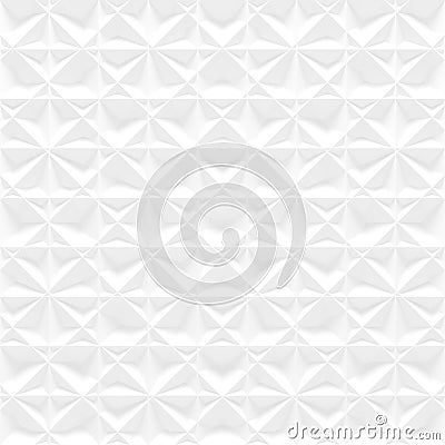 White abstract relief surface pattern - Square Background Stock Photo