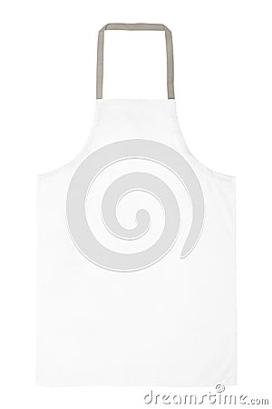 White apron Stock Photo