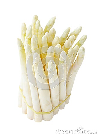 White Asparagus Stock Photo