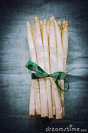 White Asparagus Stock Photo