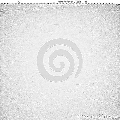 White background paper teared Stock Photo