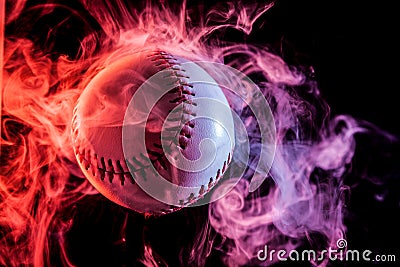 White baseball ball Stock Photo