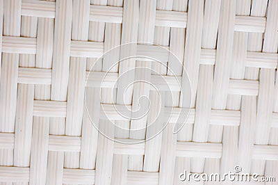 White basket weave Stock Photo