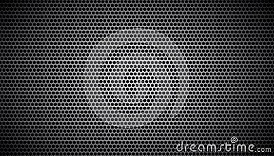 White black halftone background Vector Illustration