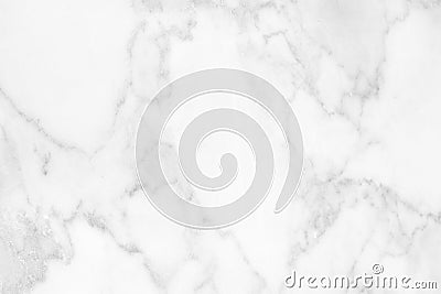 White black marble surface for do ceramic counter white light texture tile gray silver background. Stock Photo