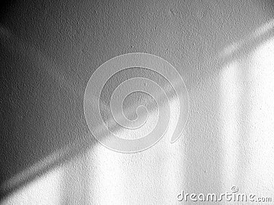 White black wall light shadow texture background Stock Photo