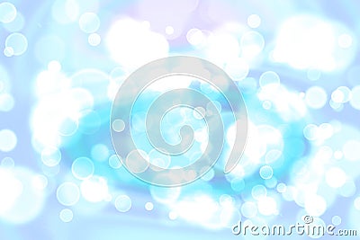 white blue bubble divine dimension bokeh blur absract Stock Photo