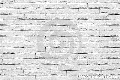 White brick wall background. gray texture stone concrete,rock plaster stucco Stock Photo