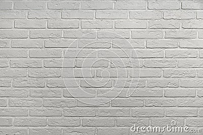 White brick wall Stock Photo