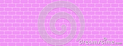 Purple brick wall background vector illustration for wallpaper pattern Vector Illustration