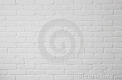 White brick wall Stock Photo