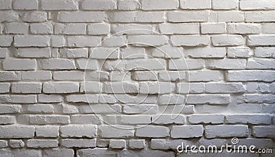 A white brick wall Stock Photo