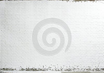 white brick wall texture Stock Photo