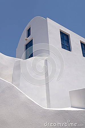 White building Stock Photo