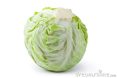 White cabbage Stock Photo