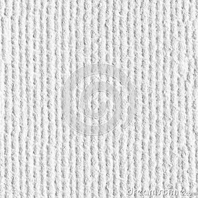 White canvas background. Seamless square texture. Tile ready. Stock Photo