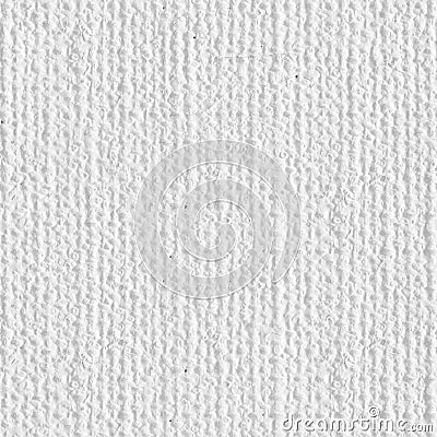 White canvas. Seamless square texture. Tile ready. Stock Photo