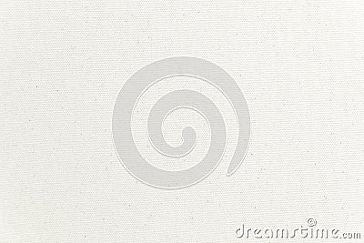 White canvas texture background. Close-up Stock Photo