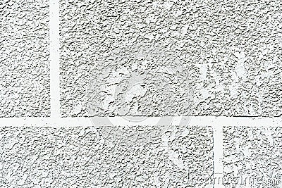 White cement mortar wall texture Stock Photo