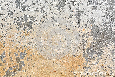 White cement mortar wall weathered texture background Stock Photo