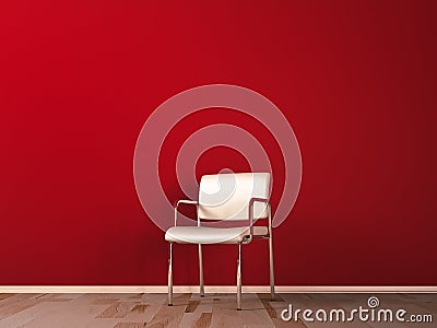 White chair Stock Photo