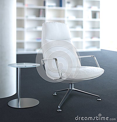 White chair Stock Photo