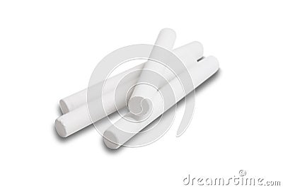 White chalk Stock Photo