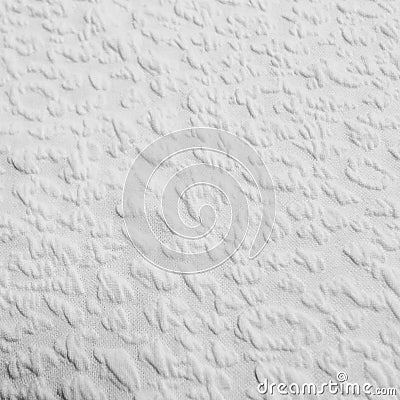 White Cheetah Pattern Stretch Jacquard Knit Fabric Texture Stock Photo