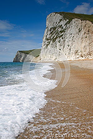 White cliffs Stock Photo