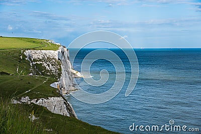 White Cliffs of Dover Stock Photo