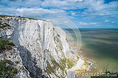 White Cliffs of Dover Stock Photo