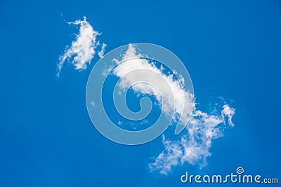 White clound snd blue sky Stock Photo