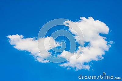 White clound snd blue sky Stock Photo