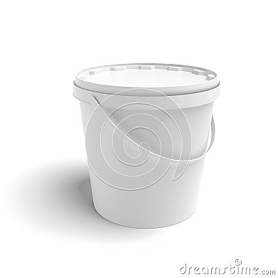 White container Stock Photo