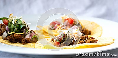 Soft Tacos Stock Photo