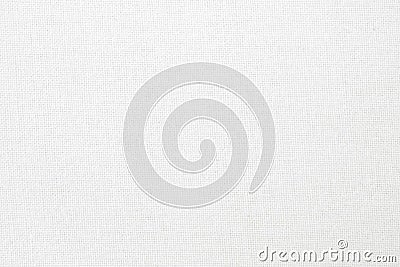 White cotton fabric texture background, seamless pattern of natural textile Stock Photo