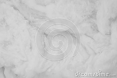 White cotton texture is soft, fluffy wadding background closeup Stock Photo