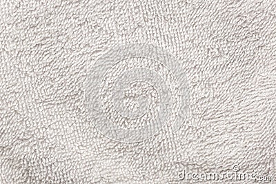 White cotton towel close up background photo texture Stock Photo