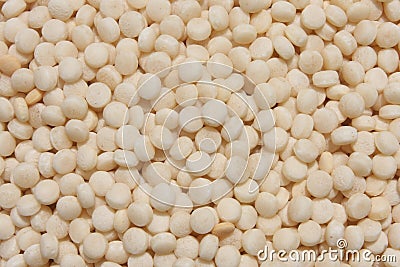 White Couscous Close Up Stock Photo