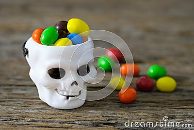 White cranium Stock Photo