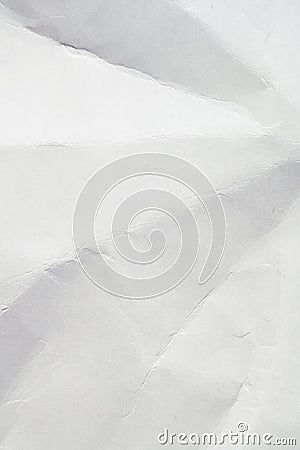 white crease paper textured background, card design Stock Photo