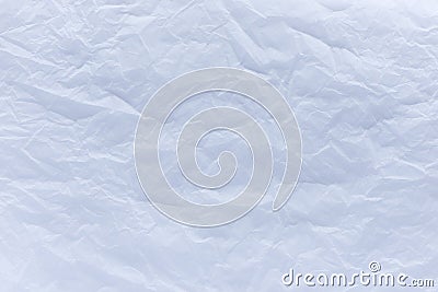 White crumpled paper texture background Stock Photo