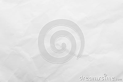 White crumpled paper texture background. Close-up Stock Photo