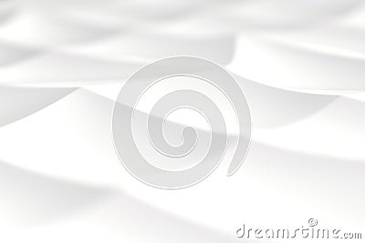 White 3d abstract polygonal background Cartoon Illustration